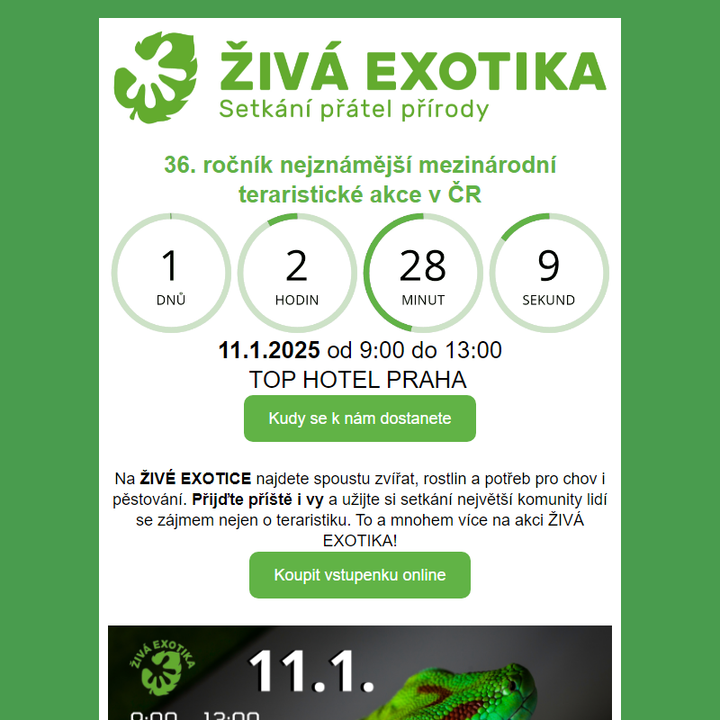 _ ŽIVÁ EXOTIKA / TOP HOTEL Praha - 11.1.2025, _ Přednáška -  Život se slony s Karlem Kaprálem