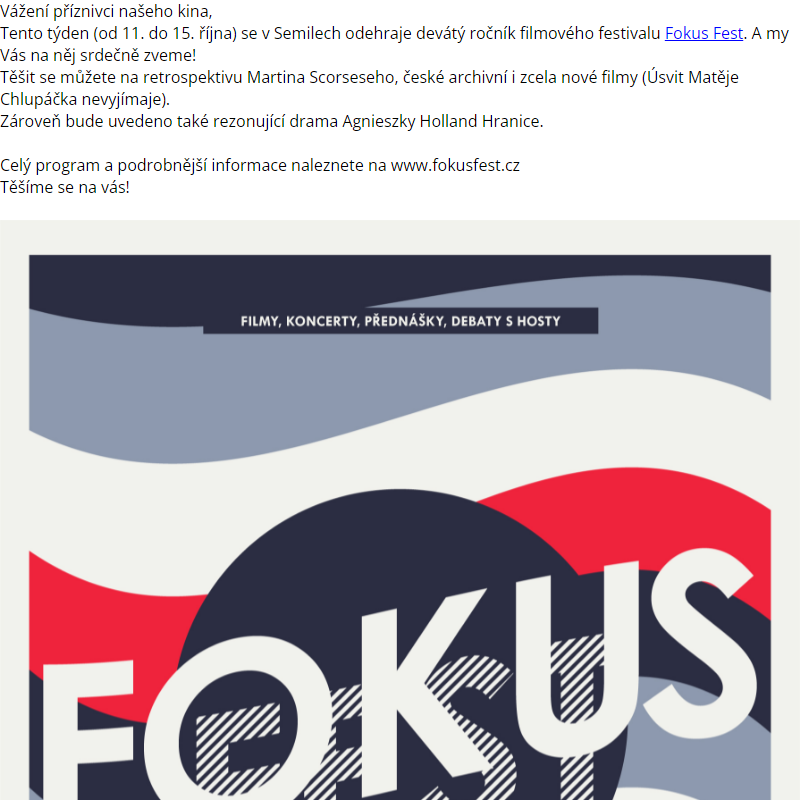 Pozvánka na Fokus Fest 2023