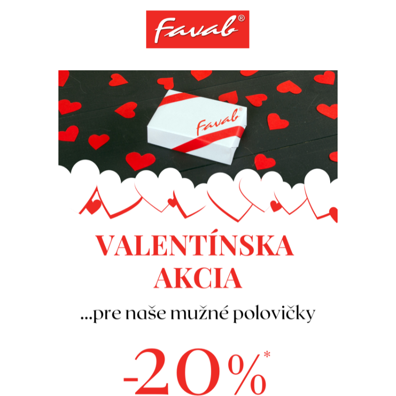 _Výnimočná Valentínska AKCIA, -20% na pánsku spodnú bielizeň