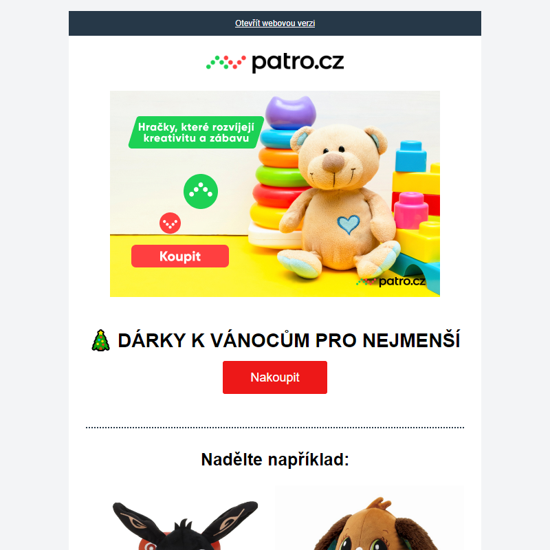 _ DÁRKY K VÁNOCŮM PRO NEJMENŠÍ _