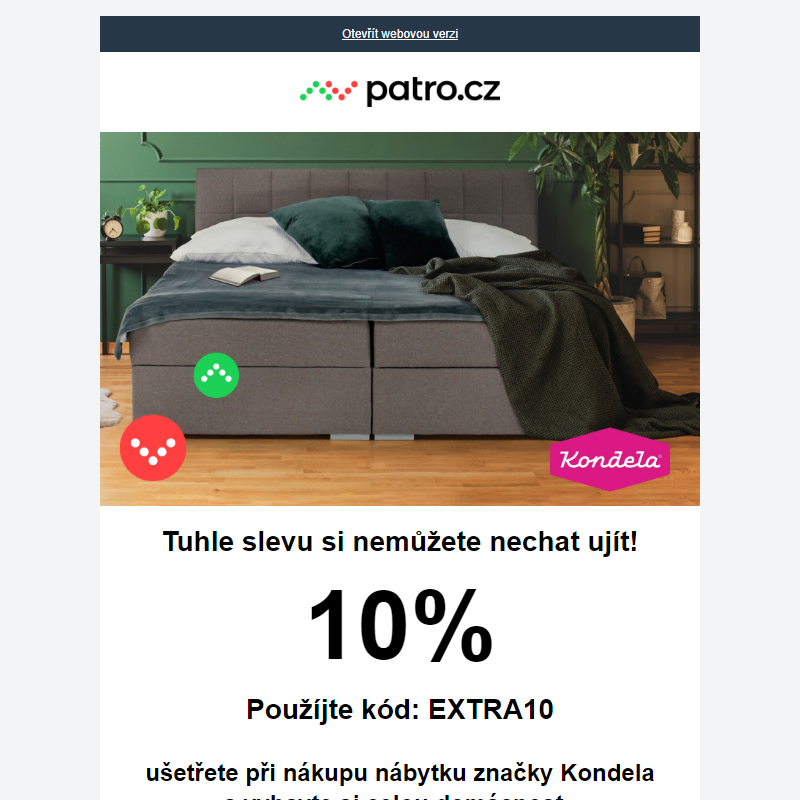 _ EXTRA SLEVA 10 % NA NÁBYTEK _