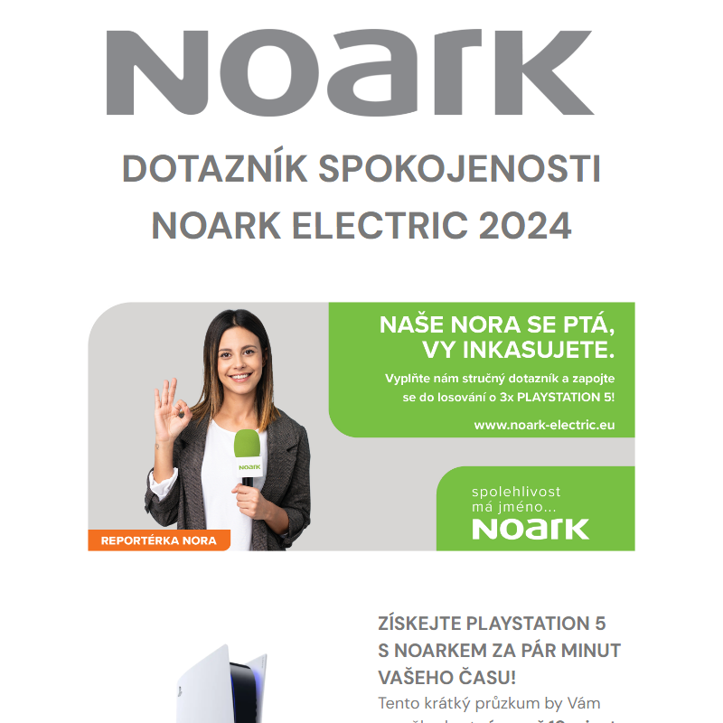 NOARK Dotazník spokojenosti 2024