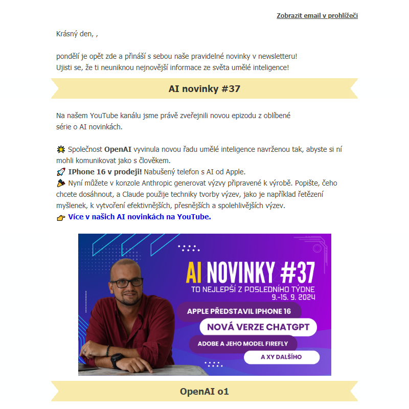 AI novinky #37: Nová verze ChatGPT!!!