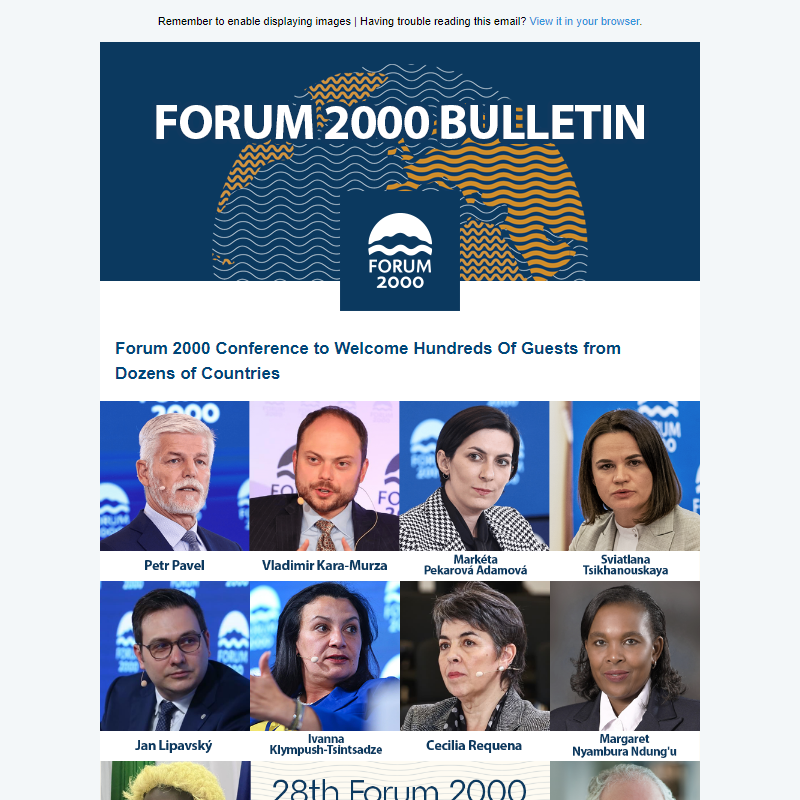 Forum 2000 Bulletin