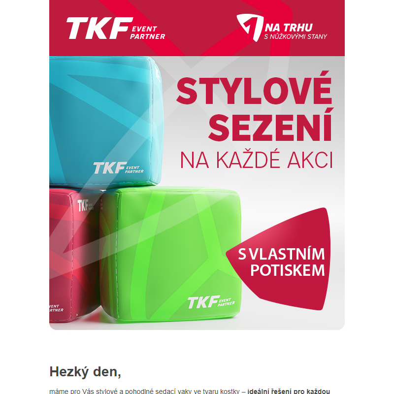 Stylové sezení na každé akci