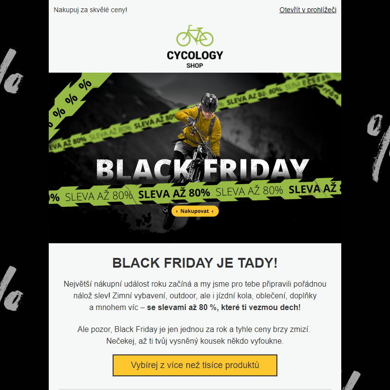 _ Startuje Black Friday se slevami až 80 % ! _