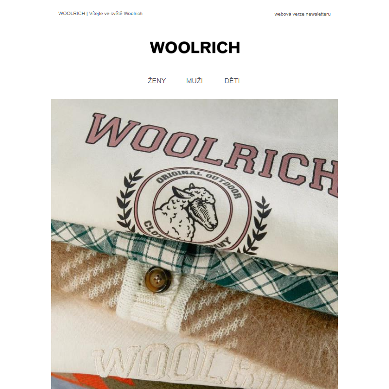 Vítejte ve světě Woolrich!