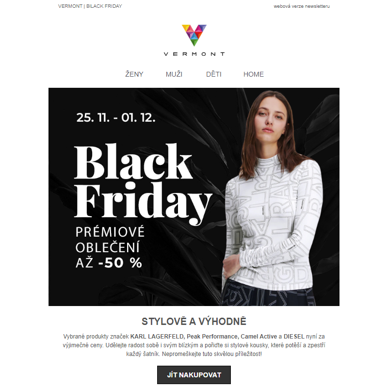 Black Friday: Stylové kousky se slevou až 50 %!