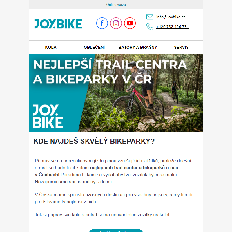 Nejlepší trail centra a bikeparky v ČR. Poradíme ti, kam se vydat