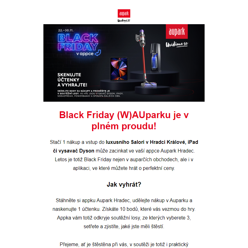 Black Friday rozdává slevy i dary! _