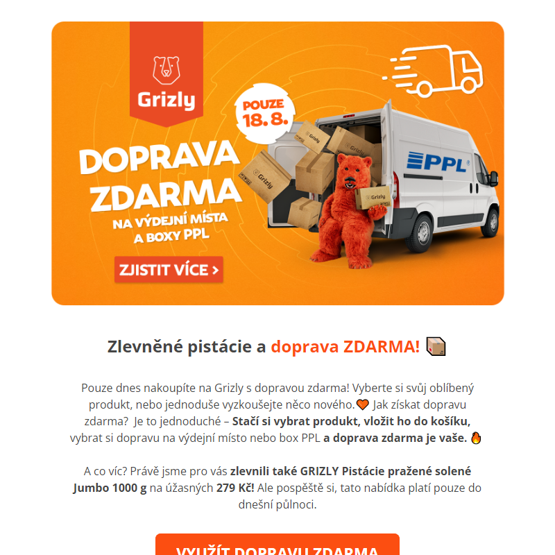 Doprava ZDARMA a tajná sleva _____