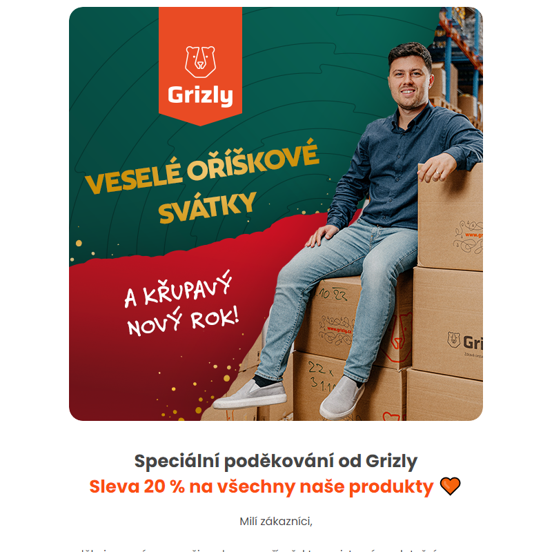 _ Speciální dárek a poděkování od Grizly!