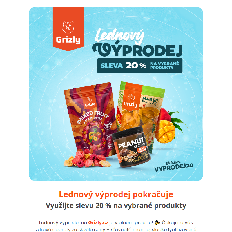 _ Ještě stále můžete využít slevu 20 % na vybrané produkty