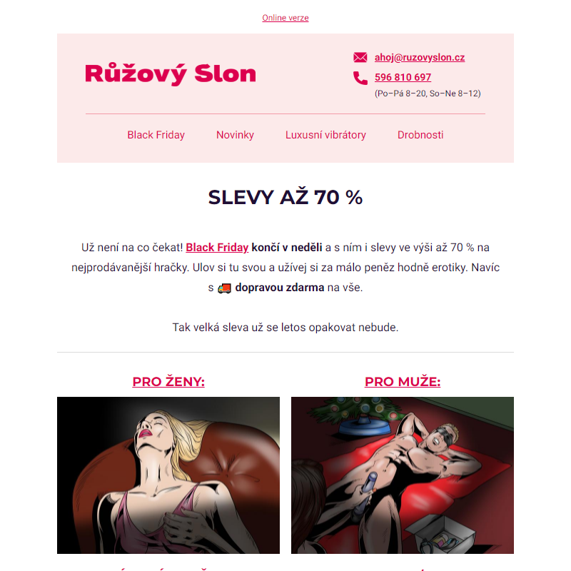 Poslední dny Black Friday – Slevy až 70 % vrcholí