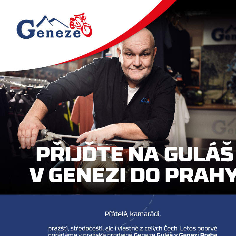 Zveme vás do Prahy na Guláš v Genezi!