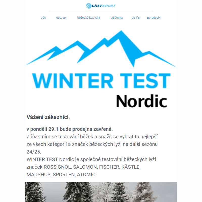 Winter Nordic test