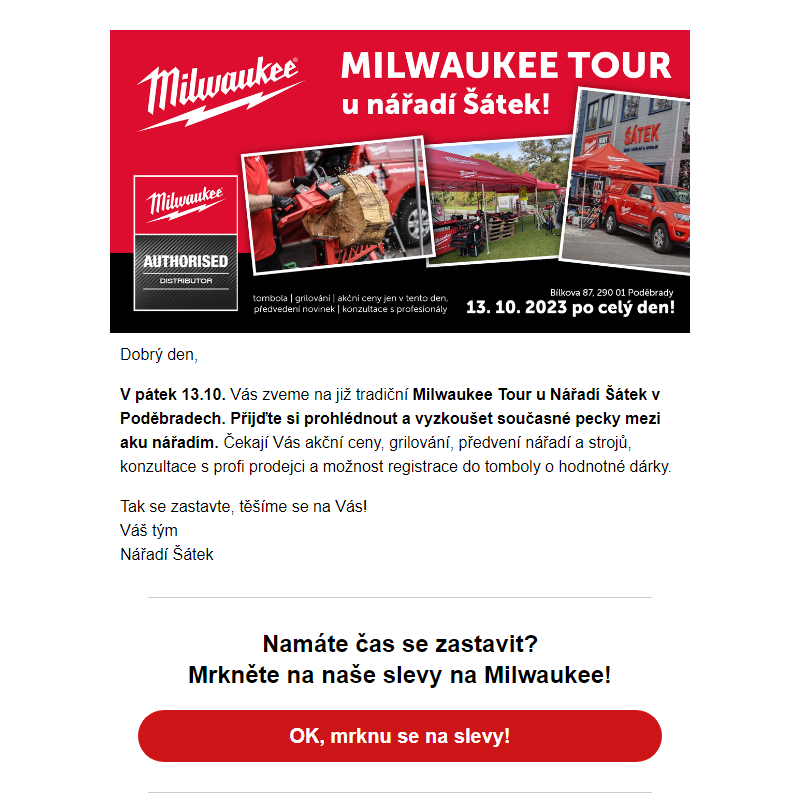 , _ podzimní Milwaukee Tour!