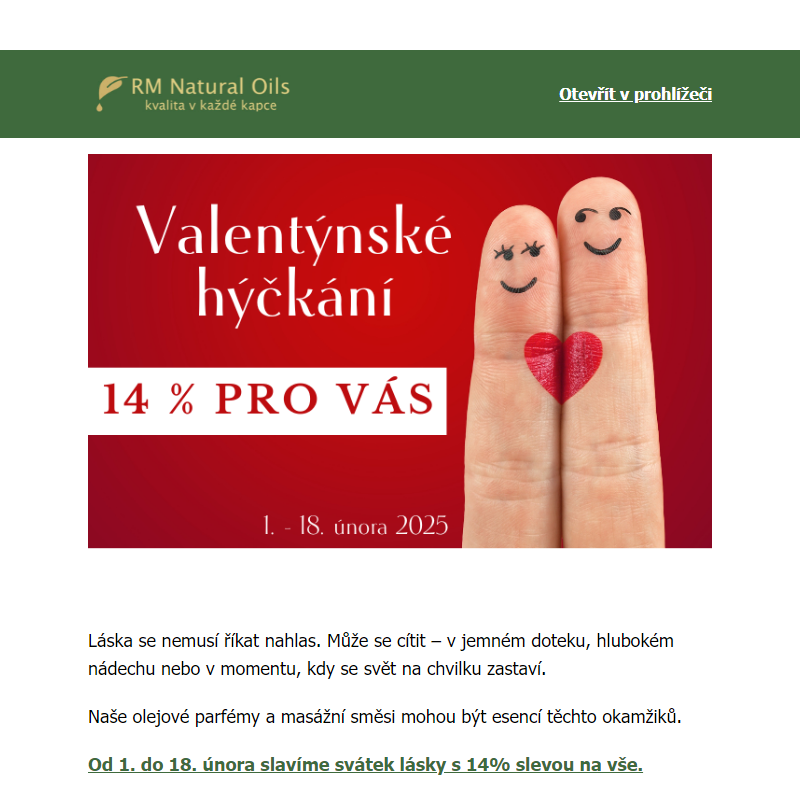 Láska na první přivonění _ Sleva 14 % na vše!