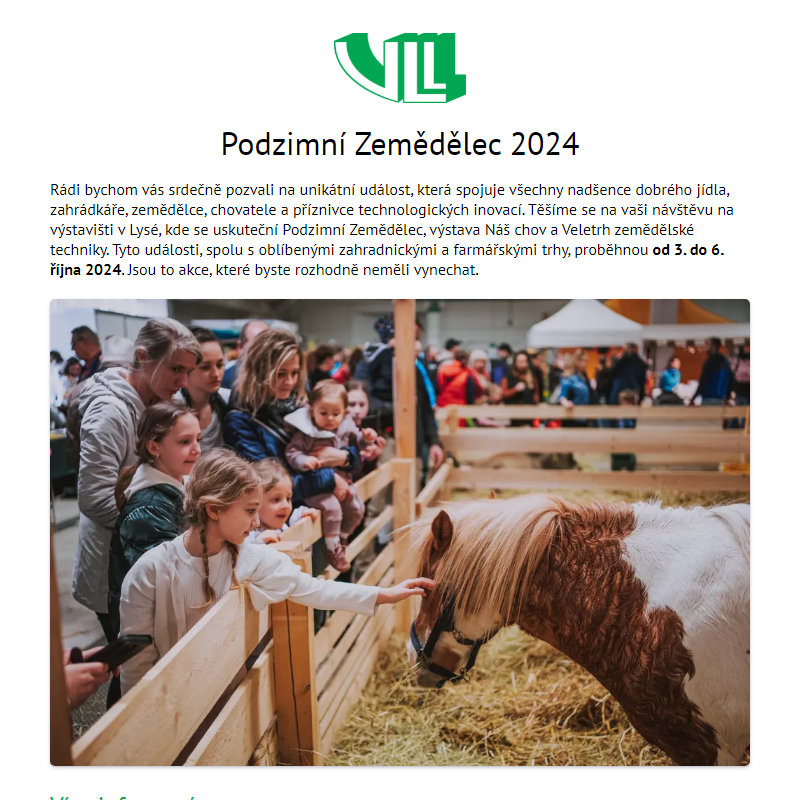 Podzimní Zemědělec 2024