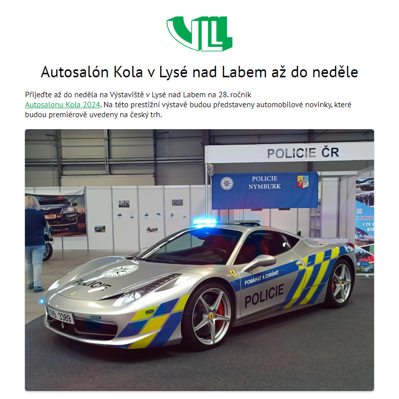 Autosalón Kola v Lysé nad Labem až do neděle