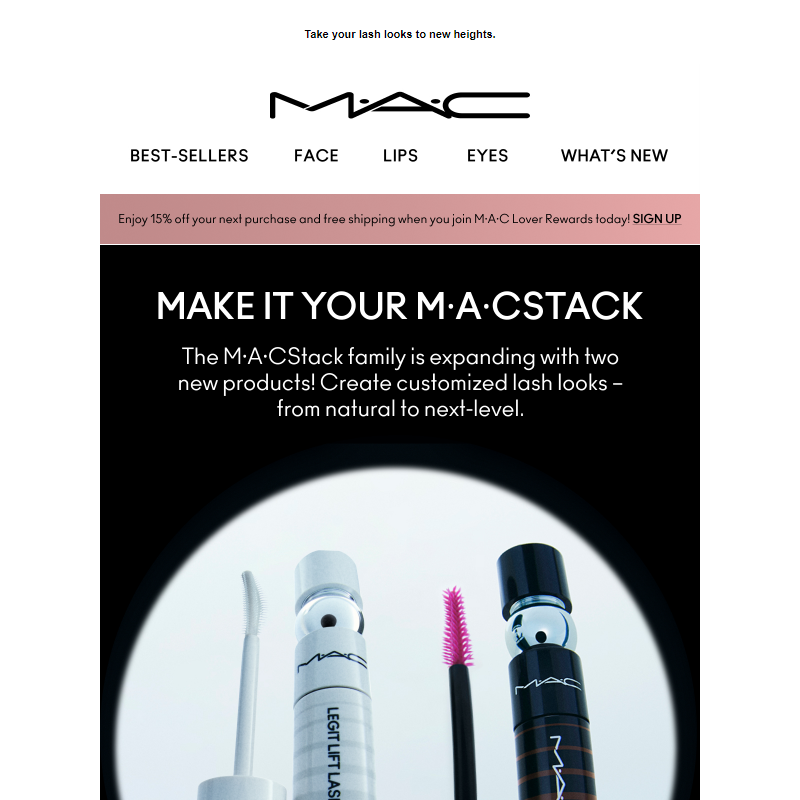 Meet our ALL-NEW M·A·CStack must-haves!