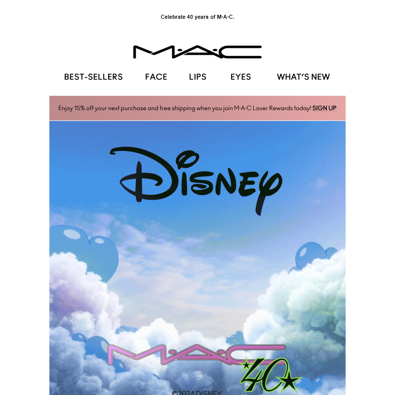 It’s HERE! The Disney magic is back at M·A·C __!