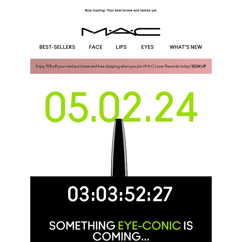 Look out! An amazing new eye lineup is coming soon _