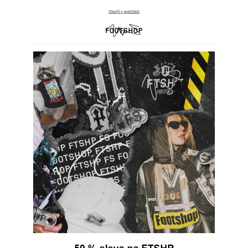 50 % sleva na kolekce od FTSHP _