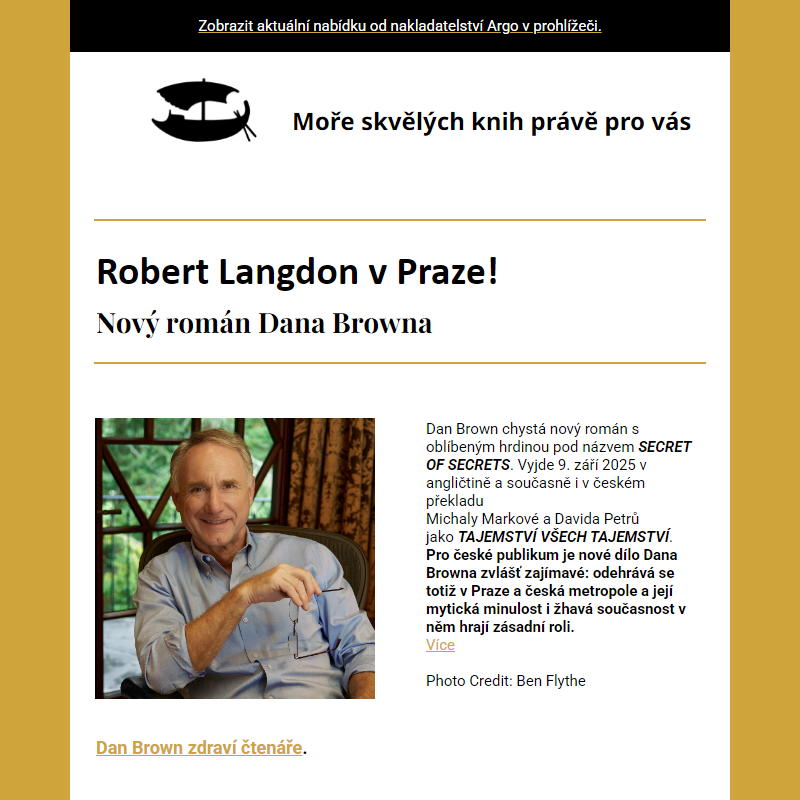 Robert Langdon v Praze!