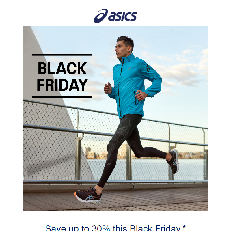 Save up to 30% this Black Friday.