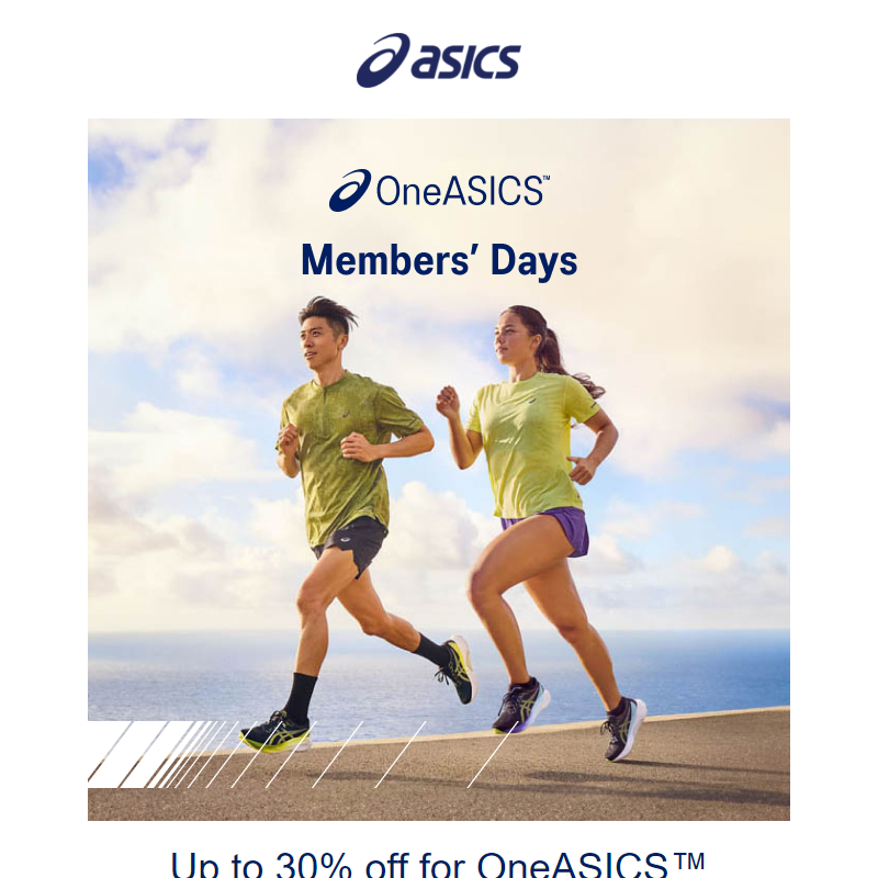 Up to 30% off for Members' Days - are you in?