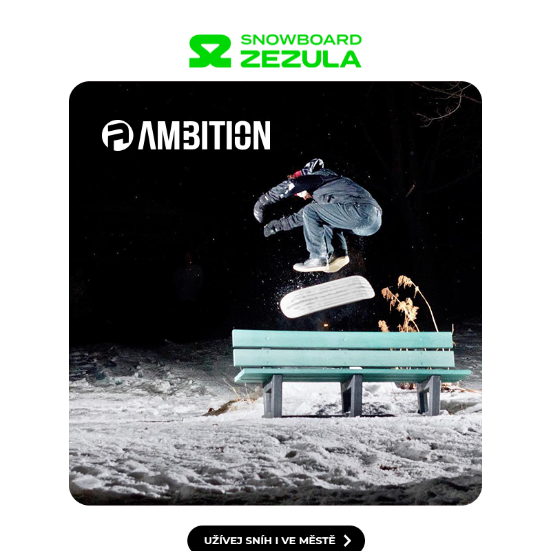 Kydá? Musíš mít snowskate Ambition!