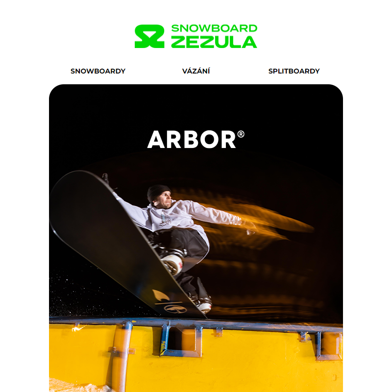 Arbor dropnul zimní gear. Co je novýho?