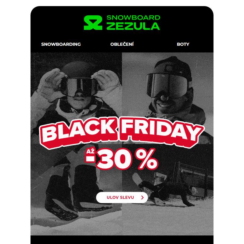 Black Friday právě začíná _ Ušetři až 30 %!