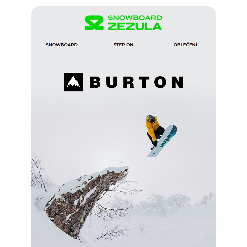 _ Jo! Snowboardová kolekce Burton 2025 je tady!