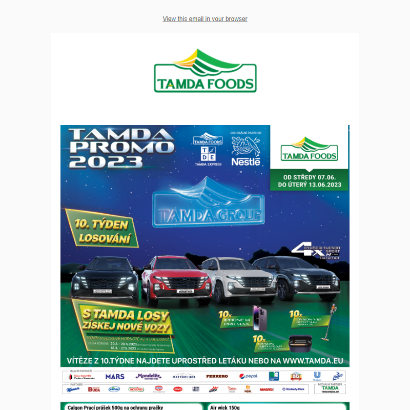 Tamda Foods - Akční Nabídky 07.06.2023 - 13.06.2023 | Sleva -3% V Tamda Foods Ústí Nad Labem