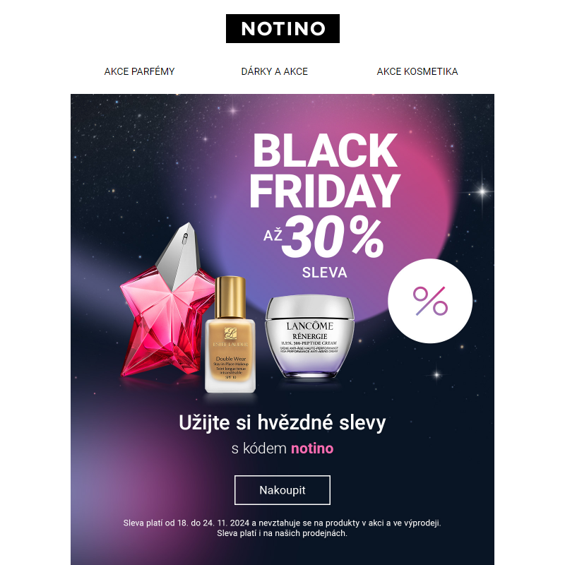 Slevy na Black Friday!