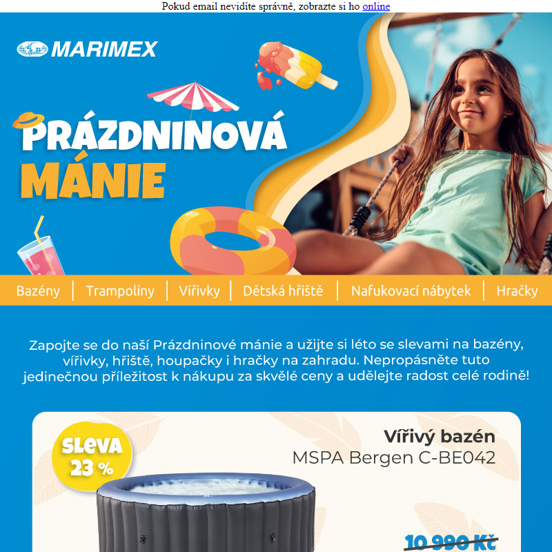 __ Prázdninová mánie plná slev _