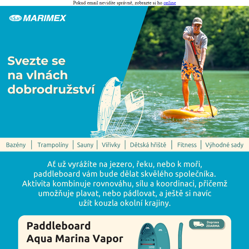 _  Paddleboardy jako největší letní trend _