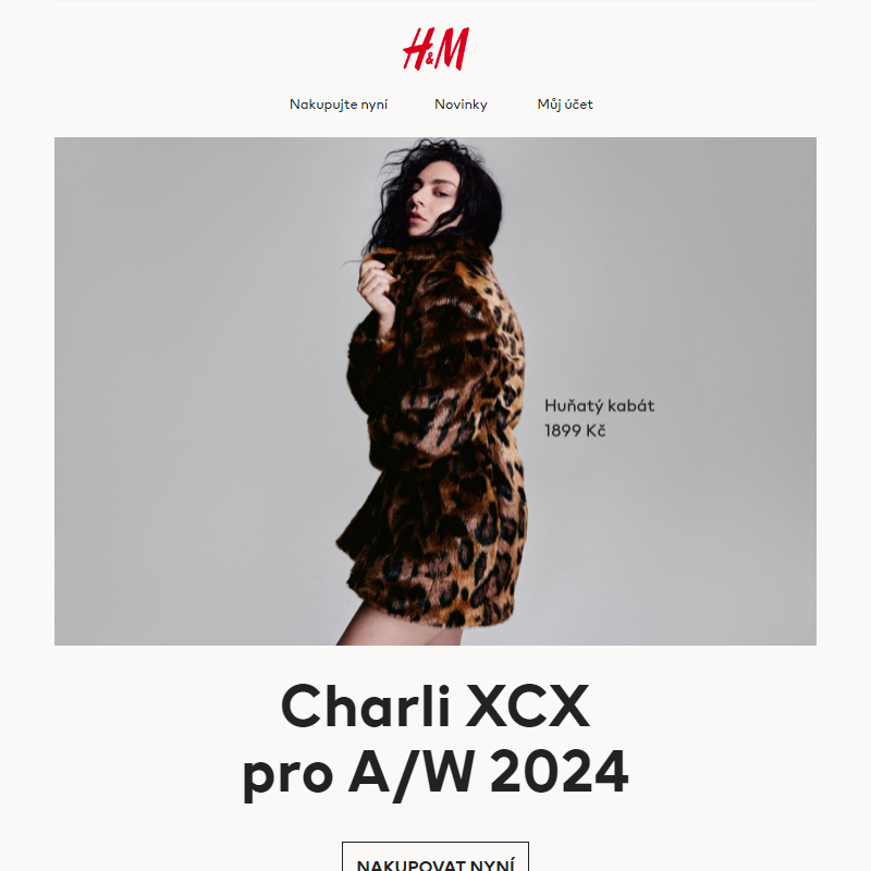 Charli XCX pro A/W 2024