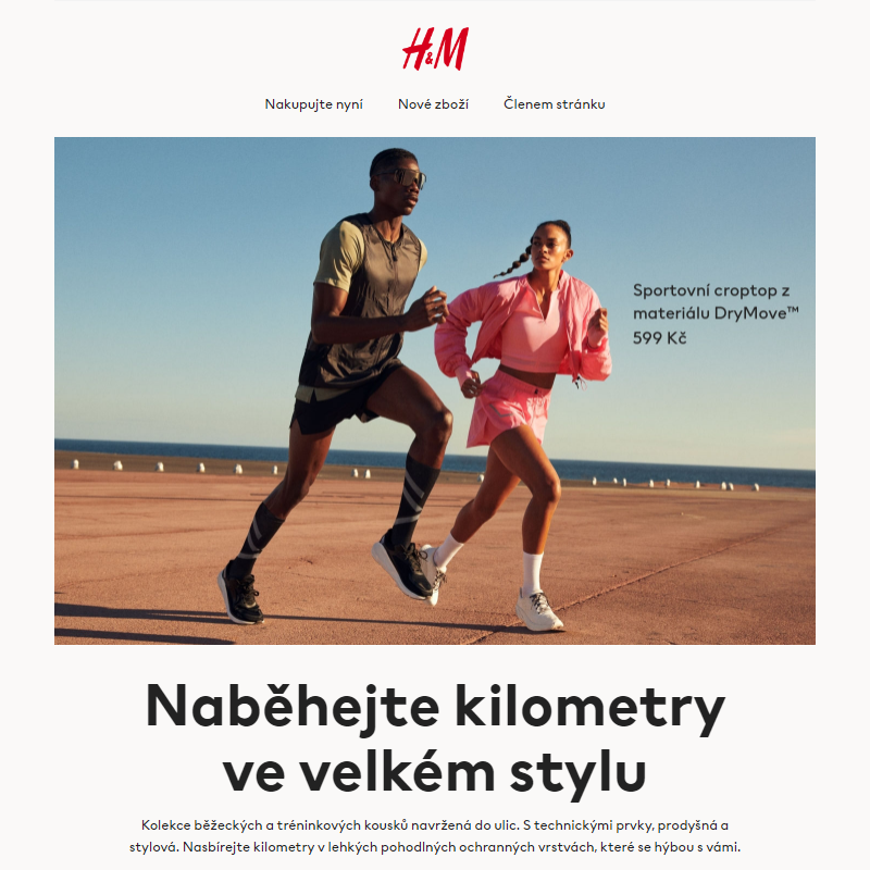 Nová tréninková kolekce H&M Move