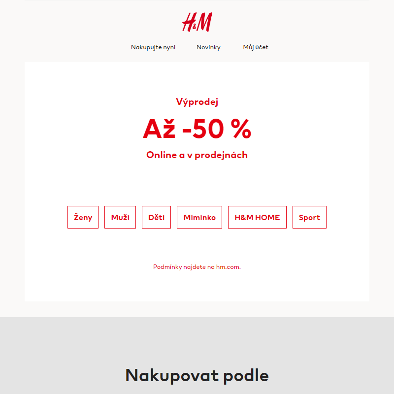 Až -50 %