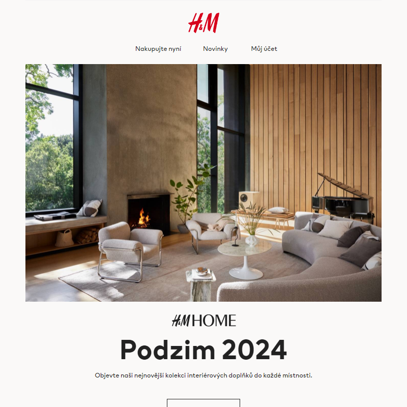 Novinka: H&M HOME Podzim 2024