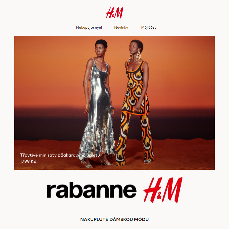 Kolekce Rabanne H&M je tady