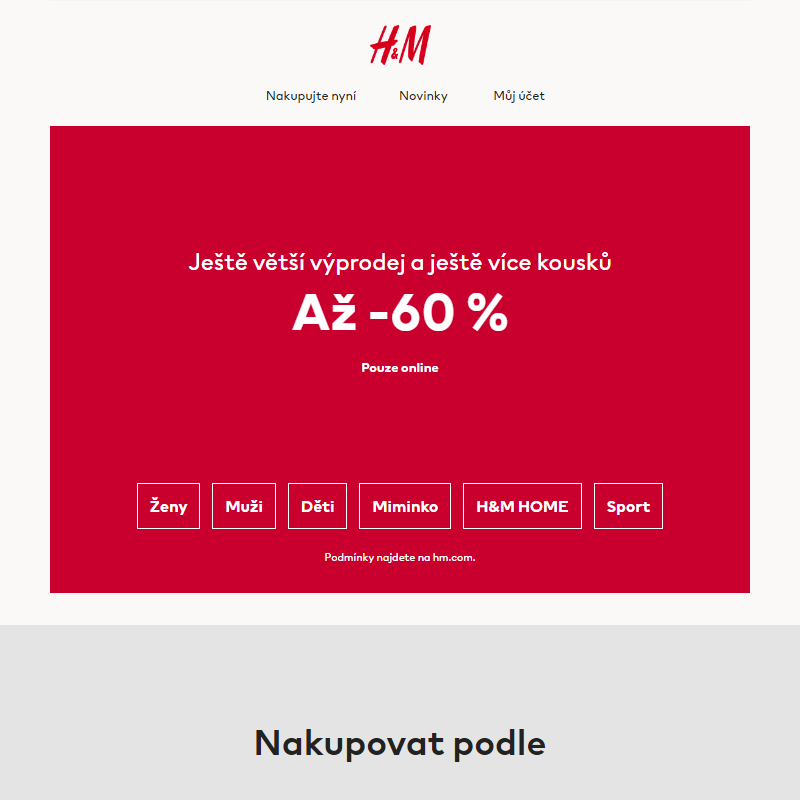 Až -60 %