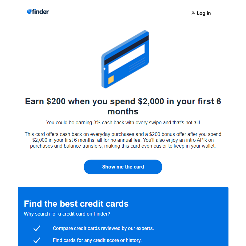 Earn a $200 signup bonus with this card