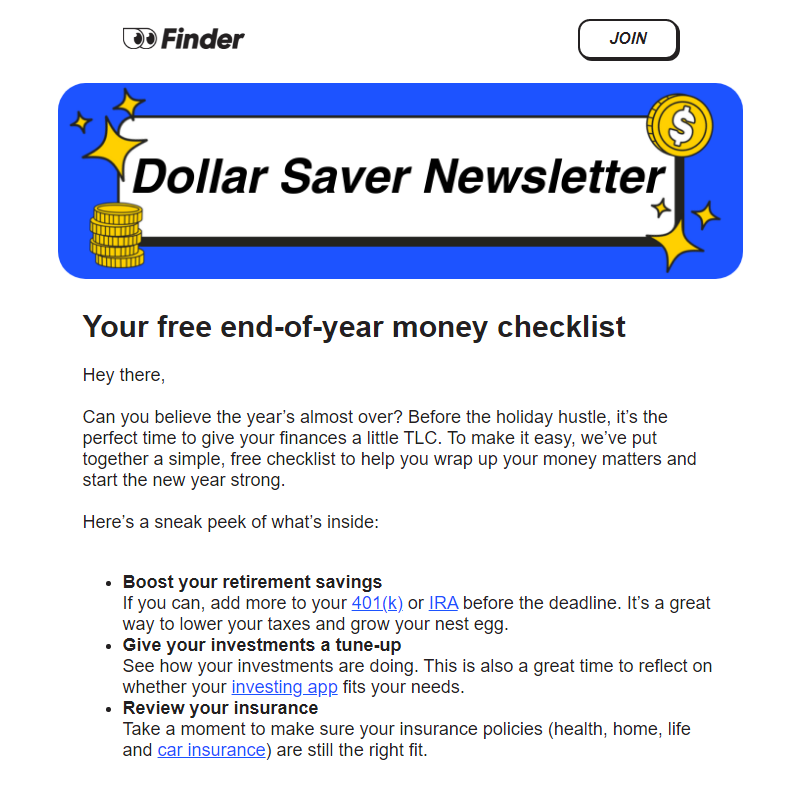 _ Your end-of-year money checklist (Free printable inside!)