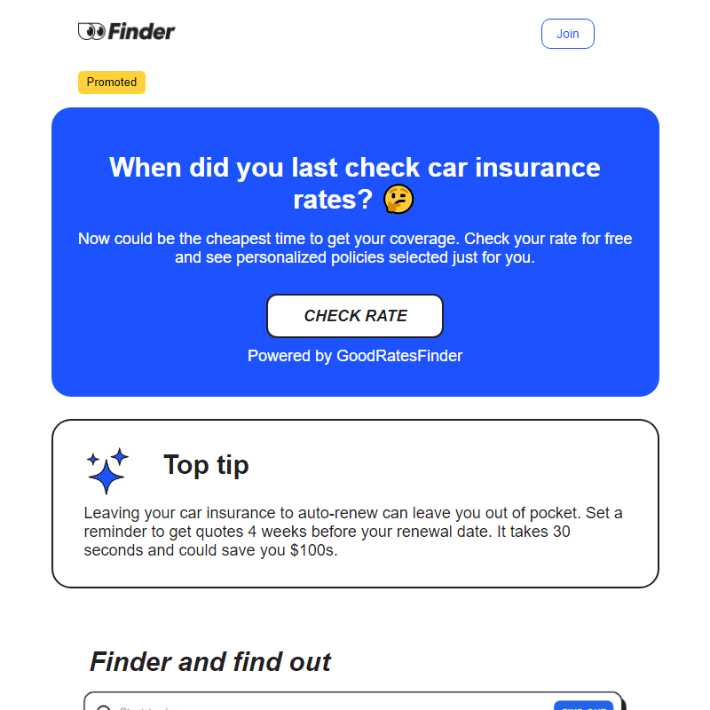 Did your car insurance premium go up? _