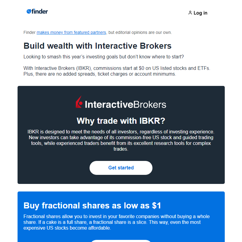 Build wealth with Interactive Brokers