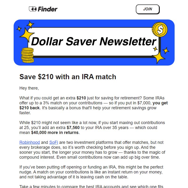 Save $210 with this retirement tip